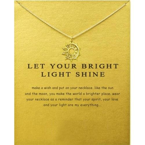 Trendy Simple Sun Choker Necklace For Women Gold Color Sunshine Collar Collier femme Statement jewelry Valentines Day Gifts