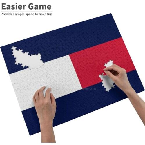 Palette Design Jigsaw Puzzle For Adults Kids Diy Games Palette White Red Blue Royal Blue Hilfinger H Th Trip America Usa