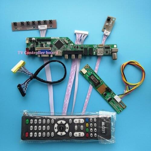 For LP154WE2-TLB2 VGA HDMI Controller Board AV 1 lamps 15.4" Interface Module 30pin Digital Signal USB Resolution TV 1680X1050
