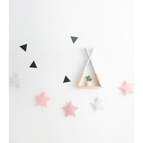 1 Set Nordic Fresh Style Stars Moon String Hanging Ornaments Children Bedroom Crib Tent Bedding Adornment Home Decoration