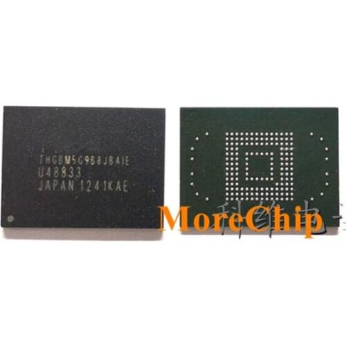 THGBM5G9BJBAIE eMMC BGA169 NAND Flash IC 64GB Memory Store Chip Soldered Ball 2pcs/lot