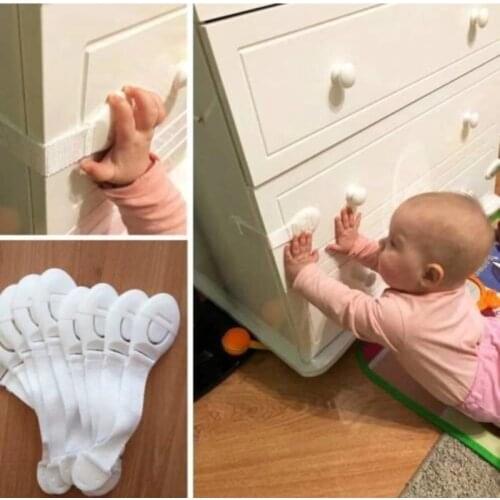 10 Pcs Drawer Cabinet Child Lock Baby Child Safety Cabinet And Drawer PROTECT YOUR CHILDREN FROM HARMFUL THINGS