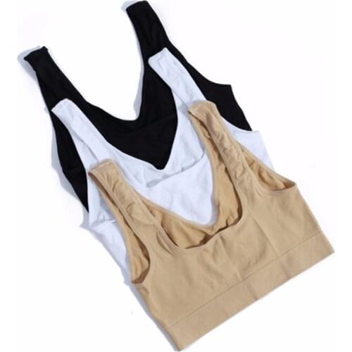 3 Pcs/set High Quality Bra 5 Sizes In Stock Body Shaper Push Up Breast Shear Ladies Underwear Sports Bra Breathable Comfortable