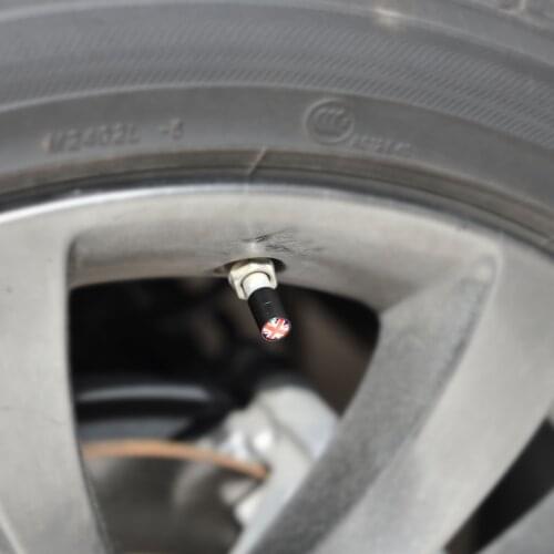 4pcs Tire Valve Stem Caps For Toyota C-HR Matrix Mirai FUN WAY AURIS JPN Taxi AVALON Century Rush Fortuner Harrier SEQUOIA