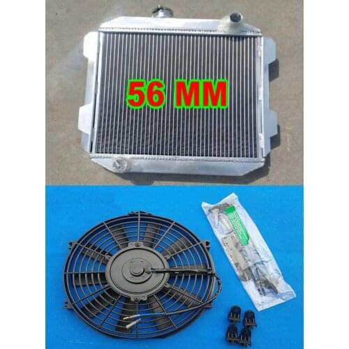 ALUMINUM RADIATOR & FAN for FORD CAPRI II MK1 2600/2800 V6 LHD 1971-1977 MT KIT 71 72 73 74 75 76 77