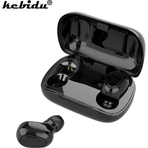 L21 TWS Wireless Earphones Bluetooth V5.0 HIFI Stereo Sound Noise Conceling IP67 Waterproof Headset With Mic for IOS Android