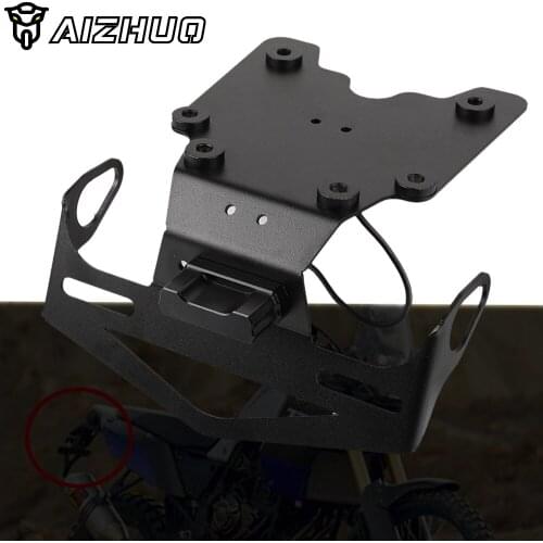 Motorcycle Rear License Plate Holder Bracket Bracket Tail Tidy Fender Eliminator FOR YAMAHA Tenere 700 Tenere700 2019 2020 2021