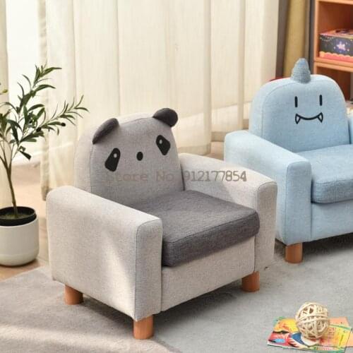 Childrens Small Sofa Cartoon Cute Seat Reading Corner Baby Reading Chair Mini Single Stool For Boys And Girls