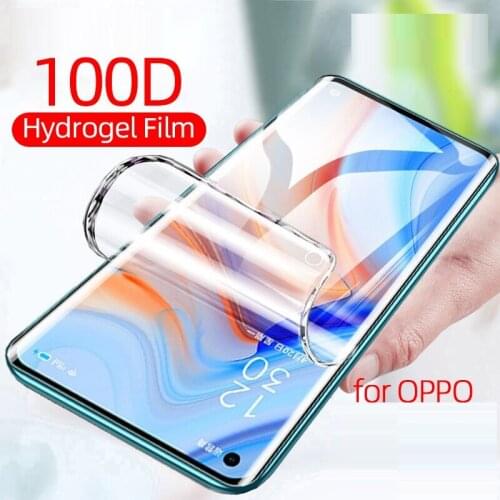 For OPPO Reno 4 3 Pro 5G A53 2020 Hydrogel Film Full Coverage Screen Protector OPPO A72n 5G Find X2 Neo X Reno4 Pro Protective