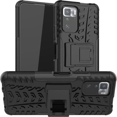 For Xiaomi Poco X3 GT Case For Poco X3 GT Capas Armor Holder Stand Bumper Shockproof Dual Layer Hard Cover For Poco X3 GT Fundas