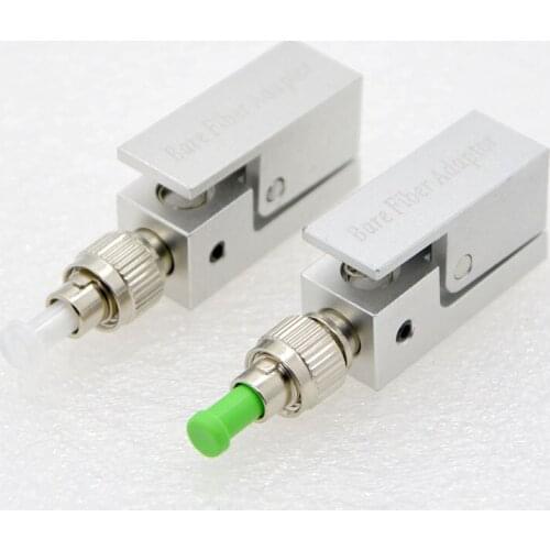 GONGFENG 1PCS New Fiber Optic Connector FC Square Bare Adapter Flange Temporary succeeded OTDR Test Coupler Special Wholesale