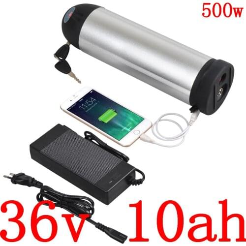 36V 500W Ebike Battery pack36v 8ah 9ah 10ah 11ah 12ah 12.5ah 13ah Lithium ion battery 36V Electric Bicycle Battery free shipping