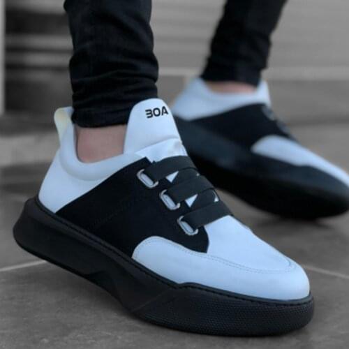 BA0160 Band Men High Base White Black Sport Shoes Custom Design Very Elegant Turkish Made Reasonable Price Fast Shipping Summer product