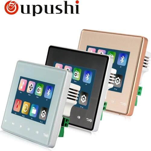 OUPUSHI A3 Wall home theater mini system wall amplifier with Bluetooth SD USB socket