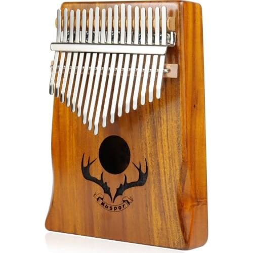 Muspor Kalimba 17 Keys Acacia Wood Thumb Piano Music Performance Finger Piano for Beginners Professionals