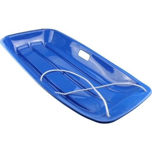 Plastic skis new PE material sledges sandboards with drawstrings