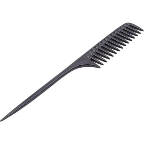 1PC Professional Tip Tail Comb For Salon Barber Section Hair Brush Hairdressing Tools DIY Hair Wide Teeth Combs