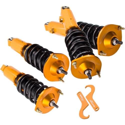 Coilovers Shock Absorber For Mazda Miata MX5 MX-5 MK1 MK2 Roadster Base SE Convertible 2D 89-05 Height Adjustable