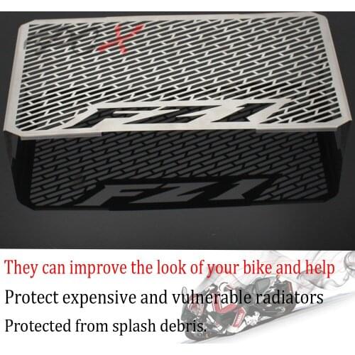 Motorcycle Radiator Grille Guard Cover Protector Fuel Tank Protection For YAMAHA FZ1N FZ1 FZ 1 FZ 1000 Fazer 2006-2016