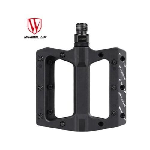 Widen Anti-skid Bearings Nylon Bicycle Pedals Black Mountain Bike Pedals Road MTB Nylon Fiber Cycling Pedal BMX Bike Parts
