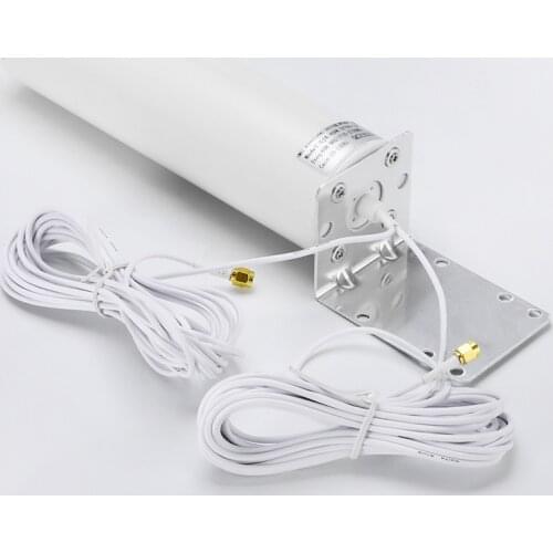 Lte outdoor omni mimo 12dbi gsm 3g fiberglass antenna