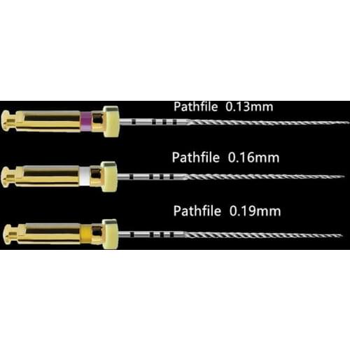 6pcs/Box Dental Endodontic Niti Rotary Pathfile File ISO Root Canal Drill 25mm 013/016/019