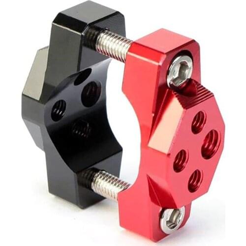 Motorcycle Handlebar Clamp Spotlight Bracket Spotlight Fixed Clip 54MM Universal Motorcycle Handlebar Clip