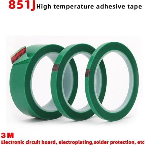 Electronic circuit board, electroplating protection 3M851J high temperature masking masking PET polyester film single-sided tape