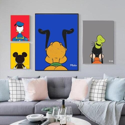 5D DIY Diamond Painting Embroidery Disney Back Cartoon Donald Duck Mickey Mouse Diamond Embroidery Handcraft For Home Decoration