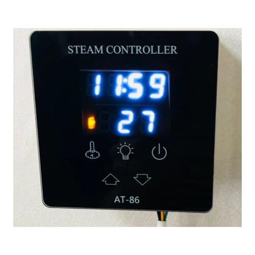 Free Shipping of waterproof and touch controller and control cable for steam bath generator