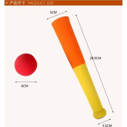 Children 's Balance Soft Ball Bat Stick Training Hand-eye Coordination Kindergarten Balance Sense Of Training Teaching Aids Toy