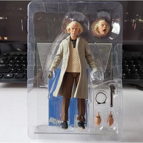 Back to The Future Ultimate Doc Brown 7" Action Figure - NECA