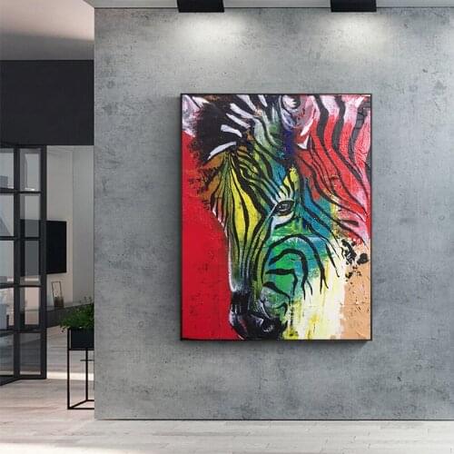 Large Size Print Oil Painting Wall Painting Horse Home Decorative Animal Wall Art Picture For Living Room Paintng No Frame