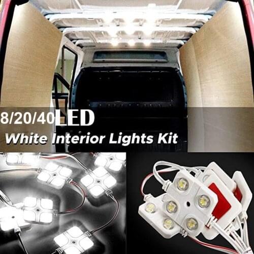 Square template light general car interior lighting reading, light suitable for large truck cabin lighting car accessories
