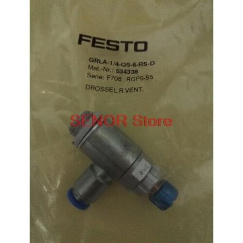 New original throttle valve GRLA-1/4-QS-6-RS-D 534338