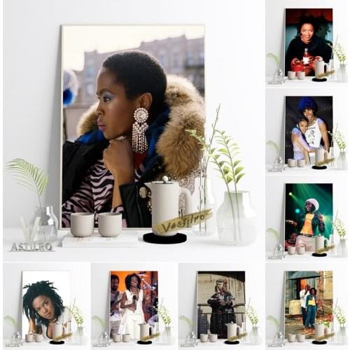 Lauryn Hill Singer Music Star Wall Art Modern Poster Bar Hotel Cafe Print Canvas Painting Fans Collection Gift Home Decor Mural