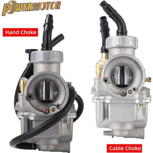 PE24 PE26 PE28 High Perfromance Carburetor Carb Manual/Auto Flat Slide For Racing Motorcycle Scooter ATV UTV Dirt Pit Bike