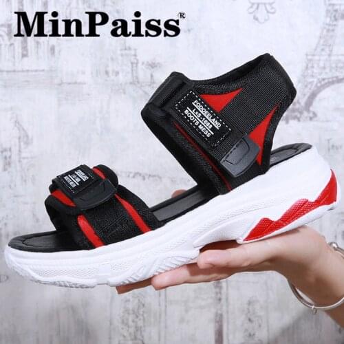 Womens Shoes New Summer Womens Shoes Muffin Casual Sandals Sports Shoes Thick-soled Sand Shoes Soft-soled High-Heeled Shoes