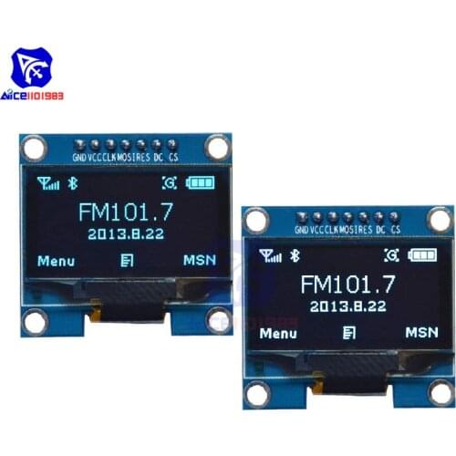 1.3 inch OLED 128x64 LCD Display Module 7 Pin SPI/I2C SSH1106 LCD Module for Arduino AVR PIC STM32