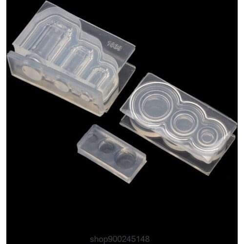 Handmade 3D Mini Jam Bottle Water Jar Pendant Miniture Food Play UV Resin Casting Mold Silicone Mold Jewelry N18 20 Dropshipping