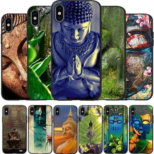 Retro Galactic Gautama Buddha Budha Black TPU Silicone Soft Phone Case For iPhone 11 12 Pro X XR XS MAX 5 6 7 8 Plus SE 2020