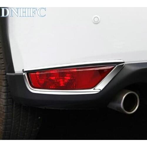 DNHFC Rear Fog Light Cover Rear Fog lamp trim box For MAZDA CX-5 CX5 KF 2nd Generation 2017 2018 Car Styling