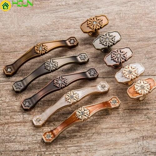Cabinet Door Knobs and Handle Kitchen Handles Drawer Pulls antique porcelain knob Furniture Handles