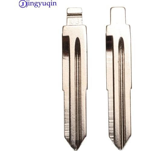 Jingyuqin Flip Car Key Blade No.03 #03 Blade For Chevrolet Cruze SPrak Aveo Camaro Equinox Opel For Buick