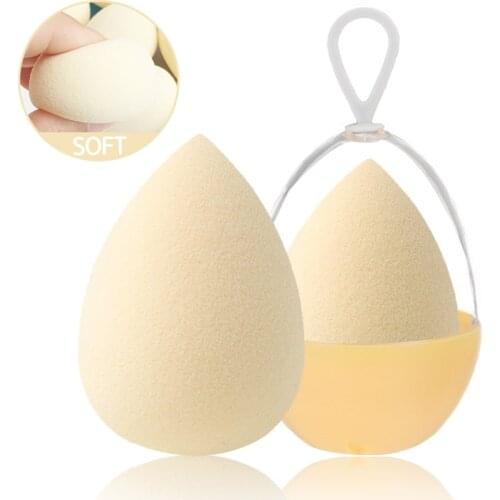 Beauty Tools New Beige Makeup Sponge Blender - Very Soft & Safe Material Makeup Applicator for Liquid Cream Foundation