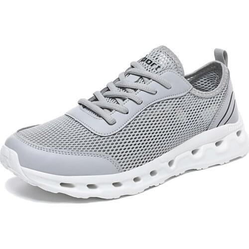 2021 Fashion Mens Sport Shoes Spring Summer Breathable Casual Sneakers Mesh Lightweight Walking Shoes Comfortable Running Shoes