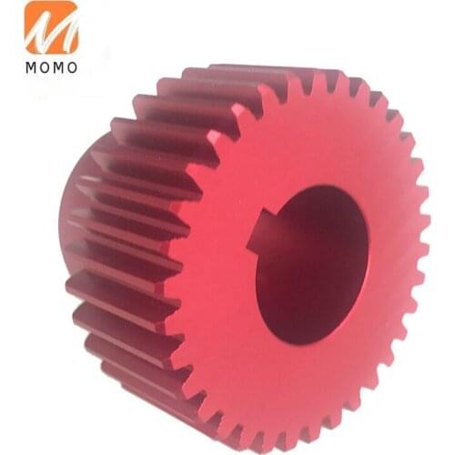 Machining aluminum motorcycle parts Red anode machining aluminum parts