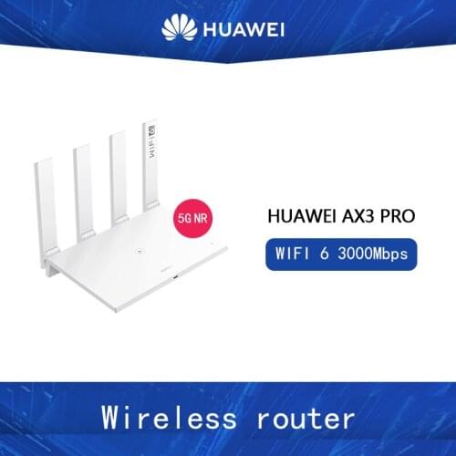 Original Huawei WIFI Router AX3 WIFI 6 Plus 3000Mbps Multi-User Huawei Wireless Router AX3 Pro WIFI 6+ 2.4GHz 5GHz Dual-Band