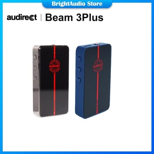 Hilidac Audirect Beam 3plus Bluetooth Portable MQA USB DAC AMP Mini Headphone Amplifier ES9281AC Chip DSD512 3.5/4.4mm Output