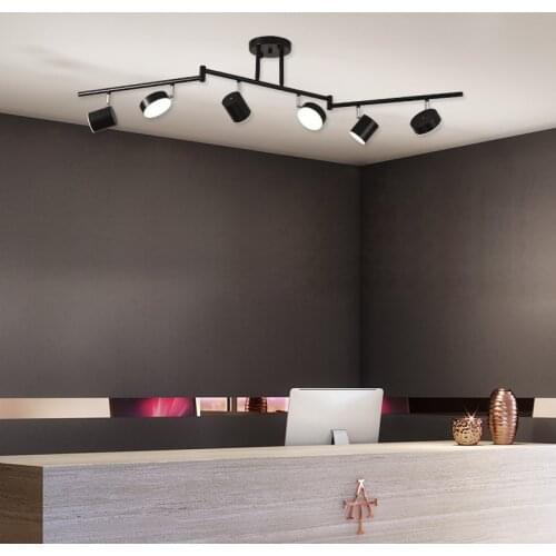 Nordic Ceiling Lights Personality Radial Design Ceiling Lamp Black &Gold Color Living Room Bedroom Restaurant Hotel Led Lights